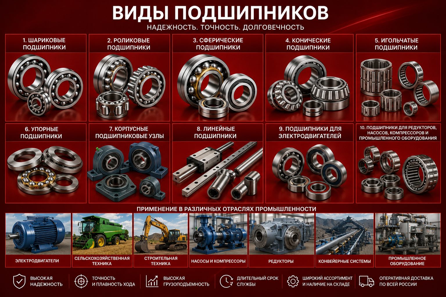Подшипники